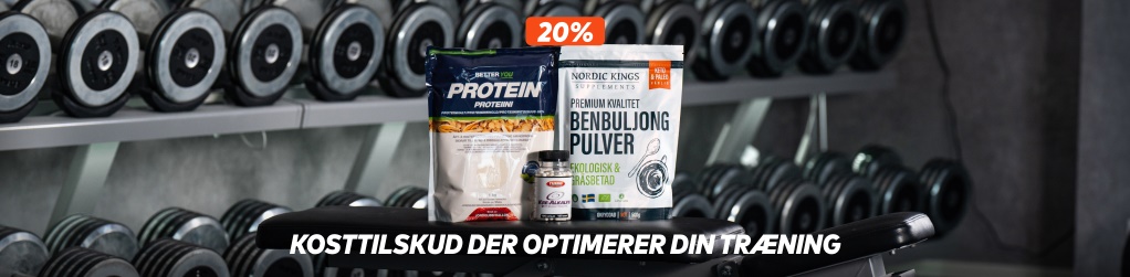 Kosttilskud & Fdevarer - 20 %
